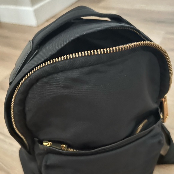 Marc Jacobs Black Nylon Backpack with Gold Hardware - Picture 2 of 5
